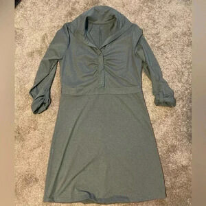 Gray dress, brand unknown (no tag), small size